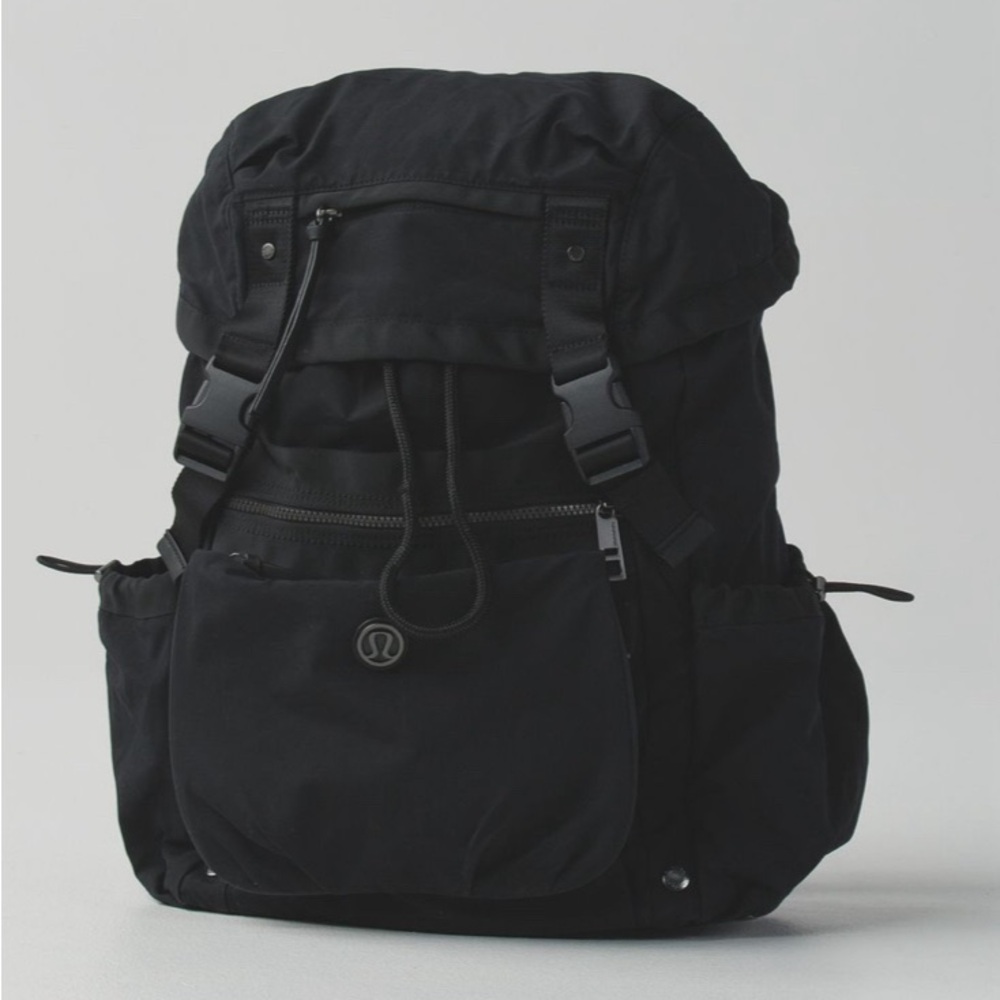 RARE Lululemon Travelling Yogini Rucksack Backpack with Convertible Purse